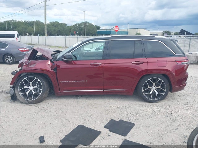 Продажа на аукционе авто 2023 Jeep Grand Cherokee 4xe Summit Reserve, vin: 1C4RJYE61P8100183, номер лота: 46251455