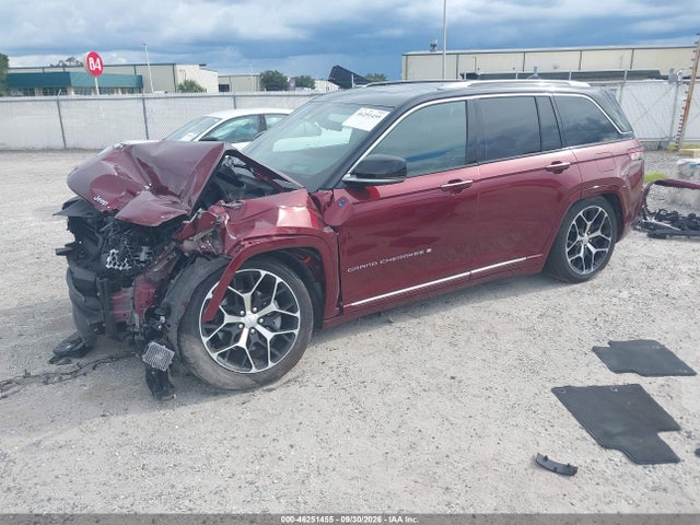 Продажа на аукционе авто 2023 Jeep Grand Cherokee 4xe Summit Reserve, vin: 1C4RJYE61P8100183, номер лота: 46251455
