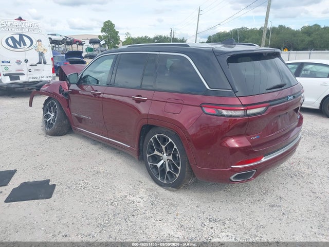 Продажа на аукционе авто 2023 Jeep Grand Cherokee 4xe Summit Reserve, vin: 1C4RJYE61P8100183, номер лота: 46251455