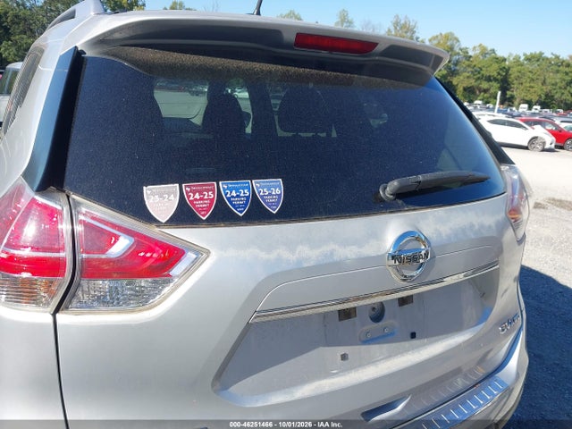 2015 Nissan Rogue Sv მანქანა იყიდება აუქციონზე, vin: KNMAT2MV9FP506469, აუქციონის ნომერი: 46251466