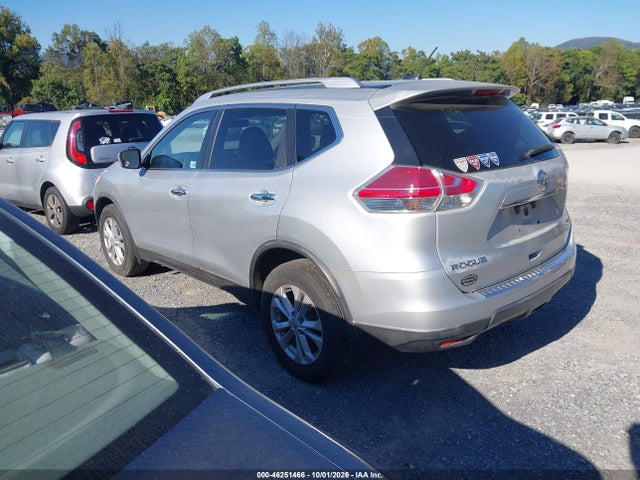 2015 Nissan Rogue Sv მანქანა იყიდება აუქციონზე, vin: KNMAT2MV9FP506469, აუქციონის ნომერი: 46251466
