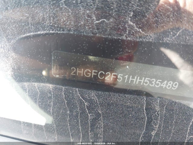 Продажа на аукционе авто 2017 Honda Civic Lx, vin: 2HGFC2F51HH535489, номер лота: 46251851