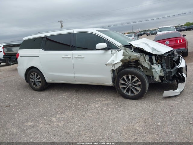 46251863 :رقم المزاد ، KNDMC5C15H6343888 vin ، 2017 Kia Sedona Sx مزاد بيع