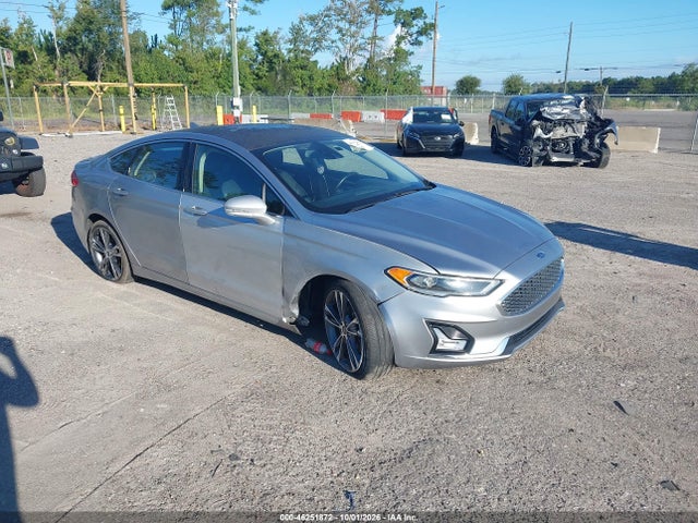 46251872 :رقم المزاد ، 3FA6P0D97LR153290 vin ، 2020 Ford Fusion Titanium مزاد بيع