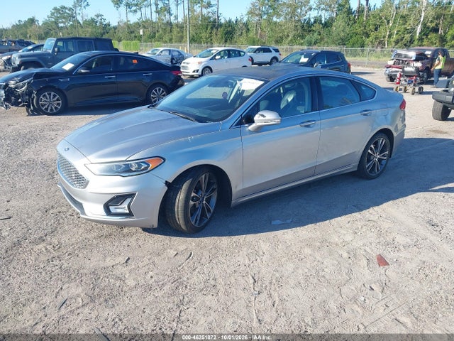 46251872 :رقم المزاد ، 3FA6P0D97LR153290 vin ، 2020 Ford Fusion Titanium مزاد بيع