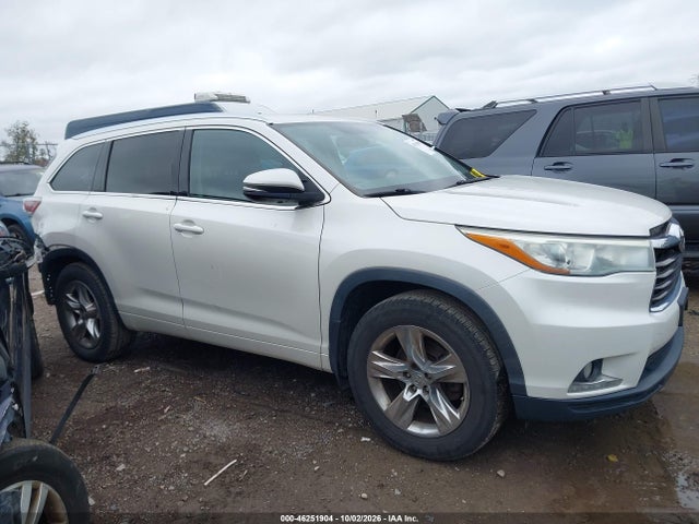 Продажа на аукционе авто 2014 Toyota Highlander Limited V6, vin: 5TDDKRFH4ES037795, номер лота: 46251904