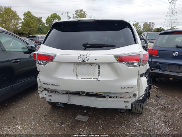 Продажа на аукционе авто 2014 Toyota Highlander Limited V6, vin: 5TDDKRFH4ES037795, номер лота: 46251904