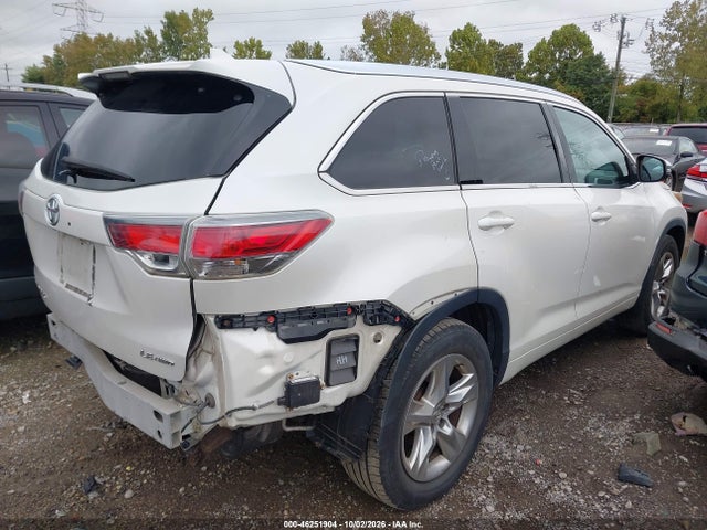 Продажа на аукционе авто 2014 Toyota Highlander Limited V6, vin: 5TDDKRFH4ES037795, номер лота: 46251904