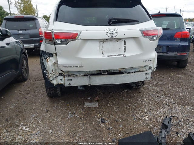 Продажа на аукционе авто 2014 Toyota Highlander Limited V6, vin: 5TDDKRFH4ES037795, номер лота: 46251904