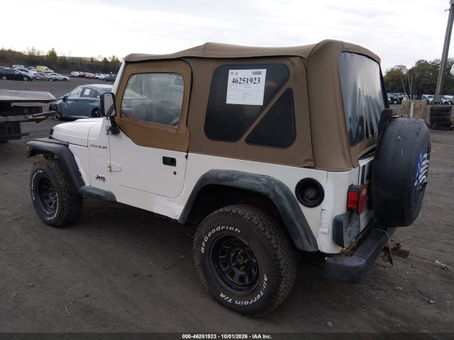 Продажа на аукционе авто 1997 Jeep Wrangler Se, vin: 1J4FY29P2VP461255, номер лота: 46251923