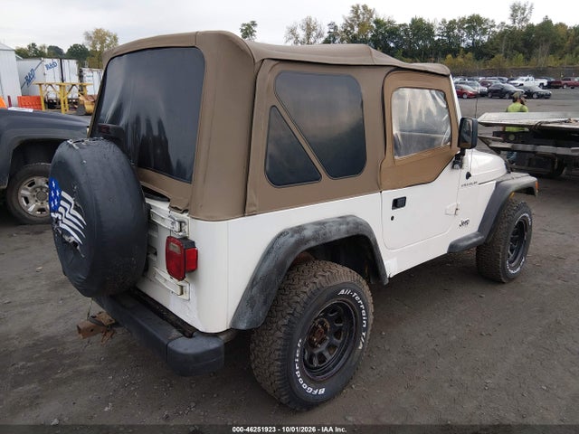 Продажа на аукционе авто 1997 Jeep Wrangler Se, vin: 1J4FY29P2VP461255, номер лота: 46251923