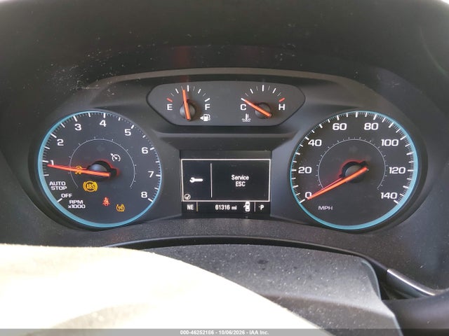 46252186 :رقم المزاد ، 3GNAXKEX0JS551516 vin ، 2018 Chevrolet Equinox Lt مزاد بيع
