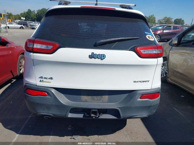 2016 Jeep Cherokee Sport მანქანა იყიდება აუქციონზე, vin: 1C4PJMAB2GW122689, აუქციონის ნომერი: 46252221
