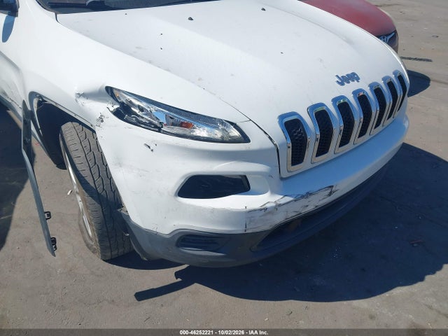 2016 Jeep Cherokee Sport მანქანა იყიდება აუქციონზე, vin: 1C4PJMAB2GW122689, აუქციონის ნომერი: 46252221