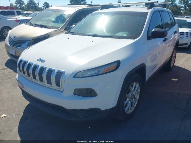 2016 Jeep Cherokee Sport მანქანა იყიდება აუქციონზე, vin: 1C4PJMAB2GW122689, აუქციონის ნომერი: 46252221