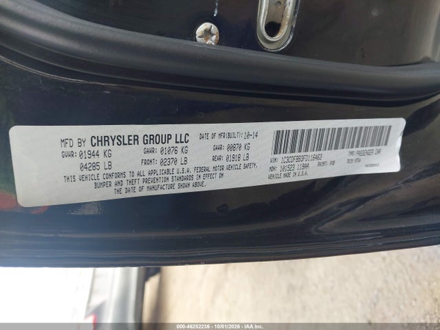 46252236 :رقم المزاد ، 1C3CDFBB3FD116463 vin ، 2015 Dodge Dart Sxt مزاد بيع