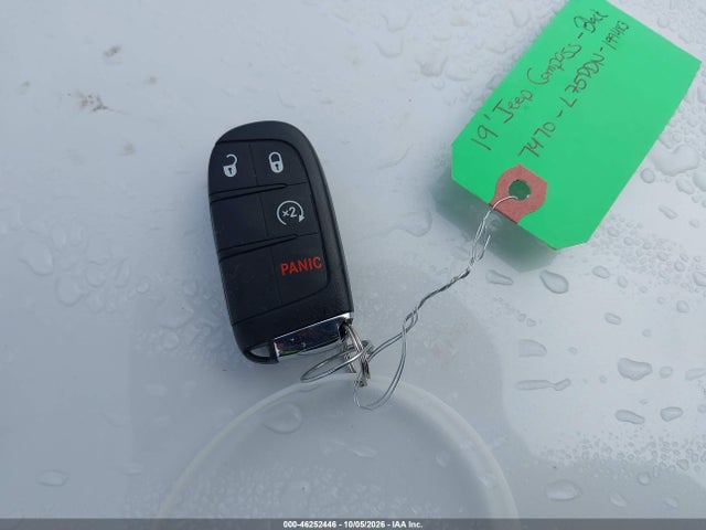 2019 Jeep Compass Limited 4x4 მანქანა იყიდება აუქციონზე, vin: 3C4NJDCB8KT647470, აუქციონის ნომერი: 46252446