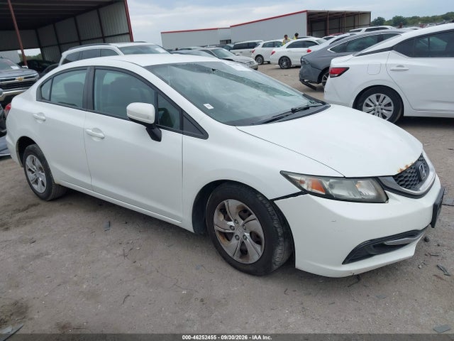 Продаж на аукціоні авто 2014 Honda Civic Lx, vin: 19XFB2F5XEE001349, номер лоту: 46252455