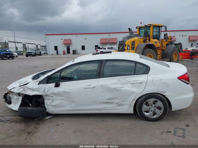 Продаж на аукціоні авто 2014 Honda Civic Lx, vin: 19XFB2F5XEE001349, номер лоту: 46252455