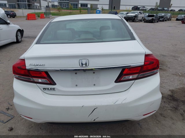 Продаж на аукціоні авто 2014 Honda Civic Lx, vin: 19XFB2F5XEE001349, номер лоту: 46252455