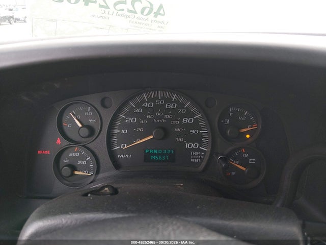 46252465 :رقم المزاد ، 1GNGG25UX41243372 vin ، 2004 Chevrolet Express مزاد بيع