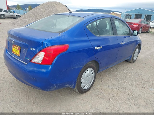 2012 Nissan Versa 1.6 Sv მანქანა იყიდება აუქციონზე, vin: 3N1CN7AP3CL941052, აუქციონის ნომერი: 46252480