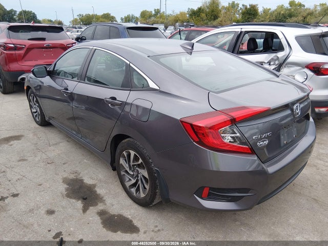 46252500 :رقم المزاد ، 2HGFC2F75JH551282 vin ، 2018 Honda Civic Ex مزاد بيع