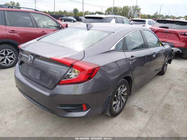 46252500 :رقم المزاد ، 2HGFC2F75JH551282 vin ، 2018 Honda Civic Ex مزاد بيع