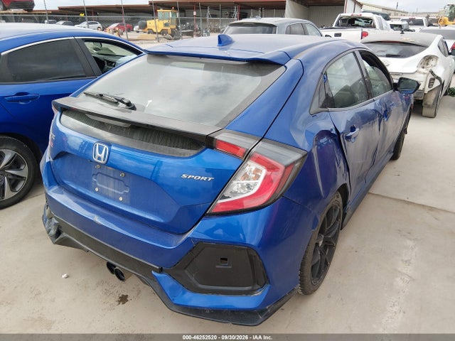 Продаж на аукціоні авто 2018 Honda Civic Sport, vin: SHHFK7H43JU224062, номер лоту: 46252520