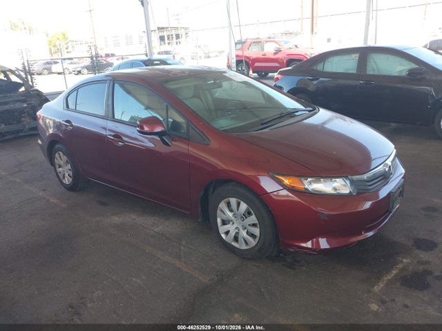 Продажа на аукционе авто 2012 Honda Civic Lx, vin: 2HGFB2F50CH591094, номер лота: 46252529