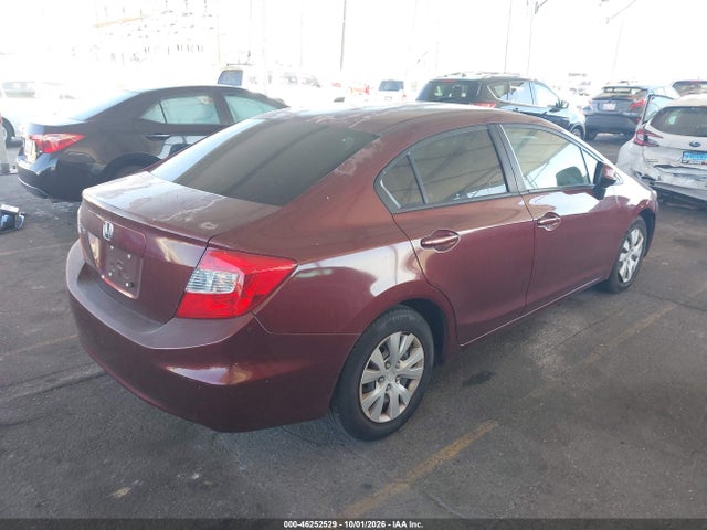Aukcja sprzedaży 2012 Honda Civic Lx, vin: 2HGFB2F50CH591094, numer aukcji: 46252529