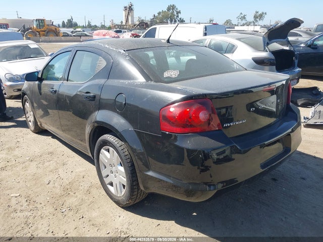46252579 :رقم المزاد ، 1C3CDZAB8CN223694 vin ، 2012 Dodge Avenger Se مزاد بيع