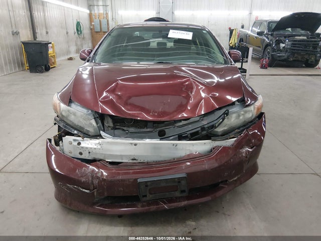 2012 Honda Civic Lx მანქანა იყიდება აუქციონზე, vin: 19XFB2F55CE108886, აუქციონის ნომერი: 46252646