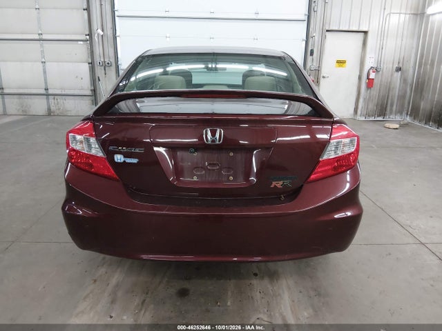 2012 Honda Civic Lx მანქანა იყიდება აუქციონზე, vin: 19XFB2F55CE108886, აუქციონის ნომერი: 46252646