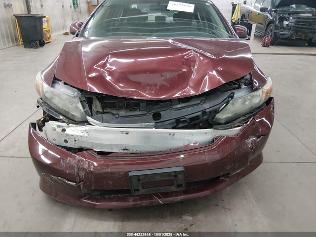 2012 Honda Civic Lx მანქანა იყიდება აუქციონზე, vin: 19XFB2F55CE108886, აუქციონის ნომერი: 46252646