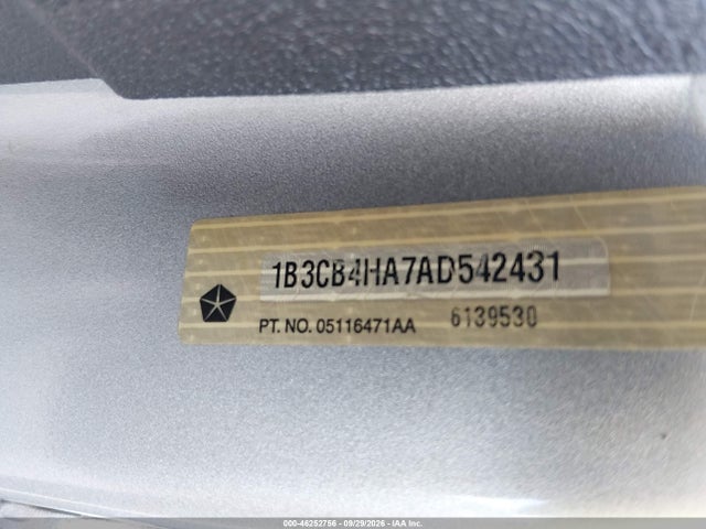 Aukcja sprzedaży 2010 Dodge Caliber Sxt, vin: 1B3CB4HA7AD542431, numer aukcji: 46252756
