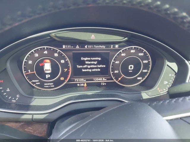 46252761 :رقم المزاد ، WA1BNAFY1J2004586 vin ، 2018 Audi Q5 2.0t Premium/2.0t Tech Premium مزاد بيع
