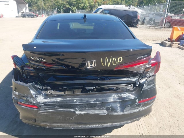 2025 Honda Civic Sport მანქანა იყიდება აუქციონზე, vin: 2HGFE2F56SH501761, აუქციონის ნომერი: 46252822