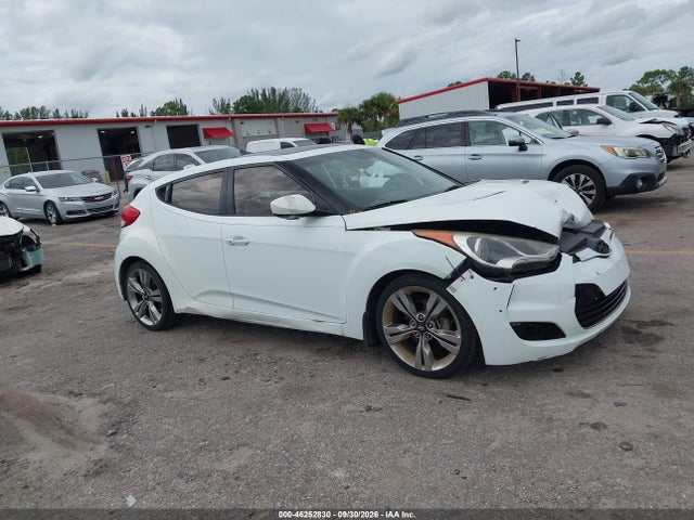 Продаж на аукціоні авто 2013 Hyundai Veloster Base W/gray, vin: KMHTC6AD2DU107490, номер лоту: 46252830