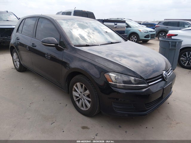 46252841 :رقم المزاد ، 3VW217AU6FM013435 vin ، 2015 Volkswagen Golf Tsi S 4-door مزاد بيع