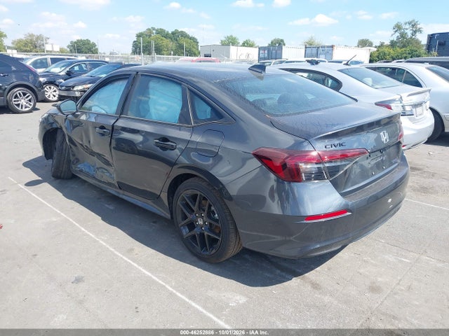 46252886 :رقم المزاد ، 2HGFE4F87TH354583 vin ، 2026 Honda Civic Hybrid مزاد بيع
