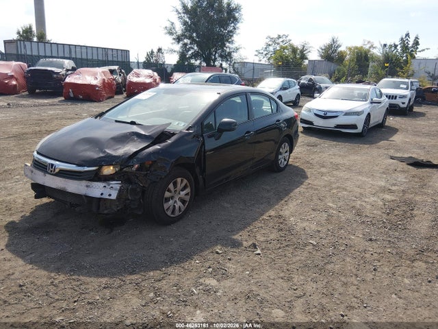 2012 Honda Civic Lx მანქანა იყიდება აუქციონზე, vin: 19XFB2F58CE328801, აუქციონის ნომერი: 46253161