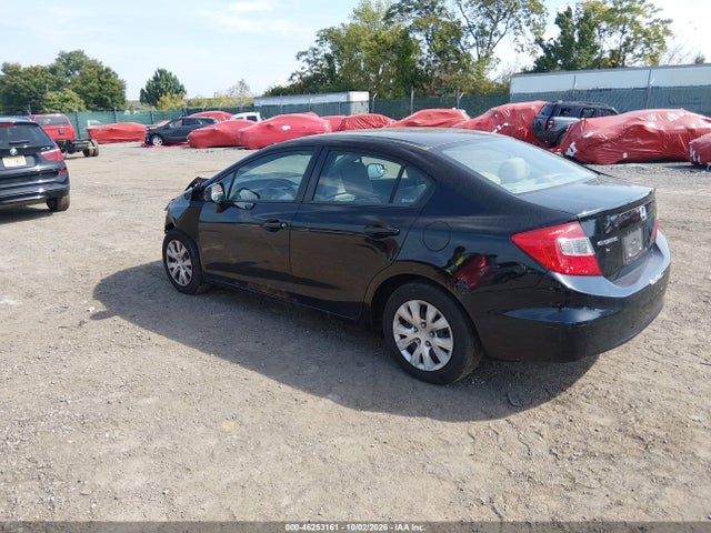 2012 Honda Civic Lx მანქანა იყიდება აუქციონზე, vin: 19XFB2F58CE328801, აუქციონის ნომერი: 46253161
