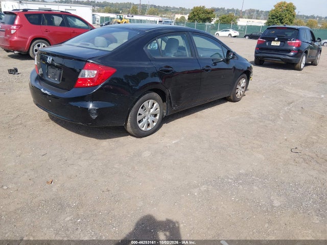 2012 Honda Civic Lx მანქანა იყიდება აუქციონზე, vin: 19XFB2F58CE328801, აუქციონის ნომერი: 46253161