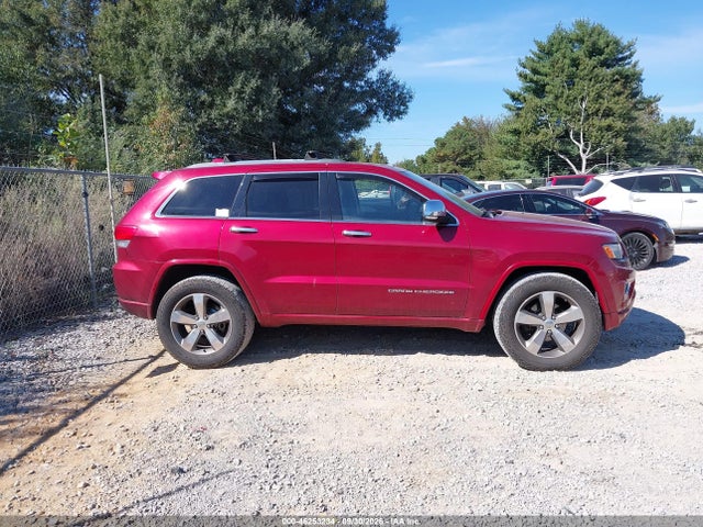 Продажа на аукционе авто 2014 Jeep Grand Cherokee Overland, vin: 1C4RJFCM5EC509612, номер лота: 46253234