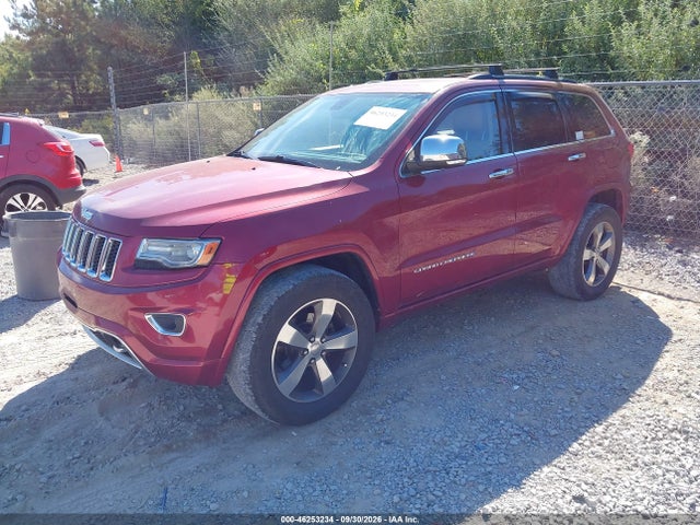 Продажа на аукционе авто 2014 Jeep Grand Cherokee Overland, vin: 1C4RJFCM5EC509612, номер лота: 46253234