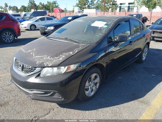 Продаж на аукціоні авто 2013 Honda Civic Lx, vin: 19XFB2E54DE037151, номер лоту: 46253301