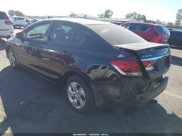 Продаж на аукціоні авто 2013 Honda Civic Lx, vin: 19XFB2E54DE037151, номер лоту: 46253301