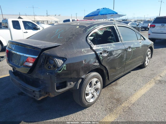 Продаж на аукціоні авто 2013 Honda Civic Lx, vin: 19XFB2E54DE037151, номер лоту: 46253301