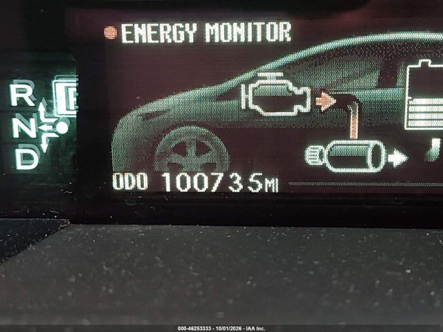 Aukcja sprzedaży 2013 Toyota Prius Five, vin: JTDKN3DU5D5615810, numer aukcji: 46253333